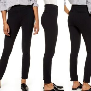 SPANX Black The Perfect Pant Back Seam Skinny Ankle Pants Size S